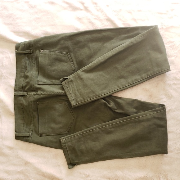 {JustFab} Twill Ankle Skinny - Picture 1 of 8